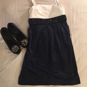 Short Navy Blue Dress